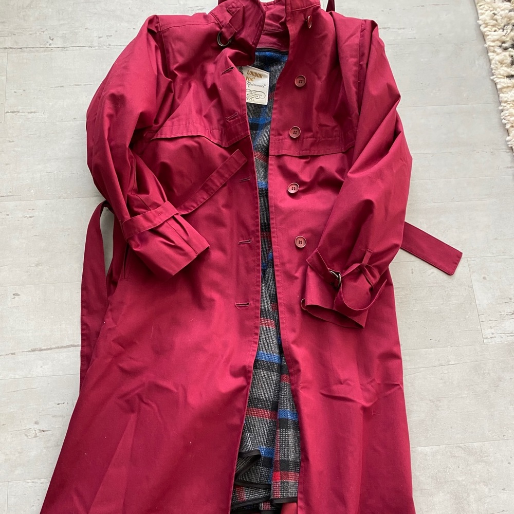 London Fog trench coat